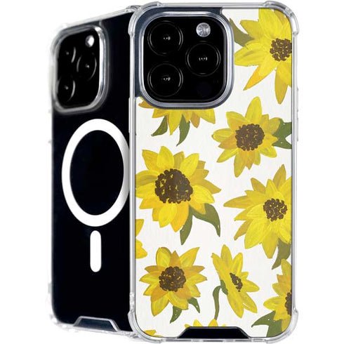 Sunflower Acrylic by Cat Coq iPhone 16 Pro MagSafe Case