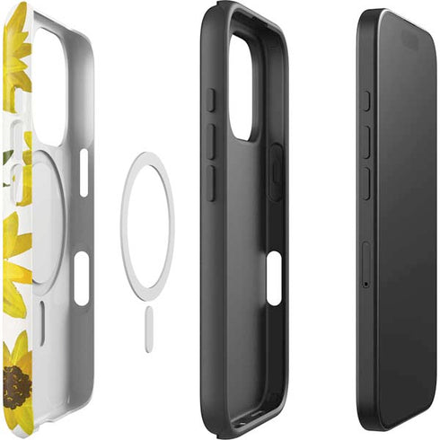 Sunflower Acrylic by Cat Coq iPhone 16 Pro Magsafe Impact Case