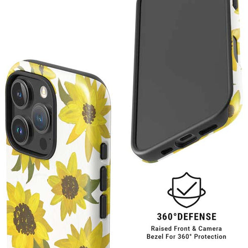 Sunflower Acrylic by Cat Coq iPhone 16 Pro Magsafe Impact Case