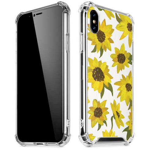 Sunflower Acrylic by Cat Coq iPhone X/XS Clear Case