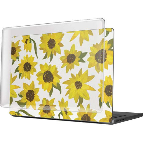 Sunflower Acrylic by Cat Coq MacBook Pro 14in (2021-24) Case plus Skin