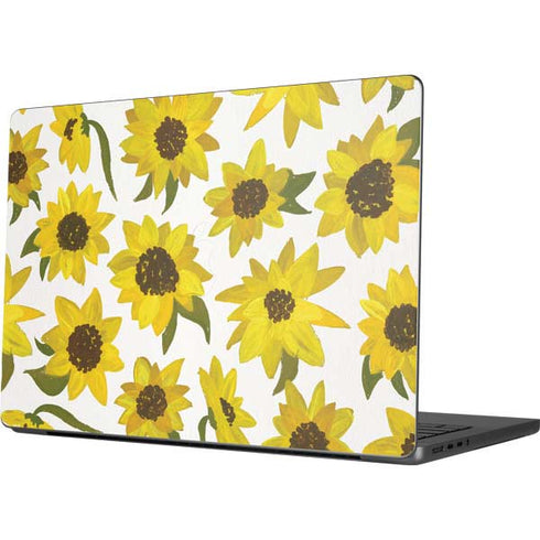 Sunflower Acrylic by Cat Coq Apple MacBook Pro 14-inch Skin