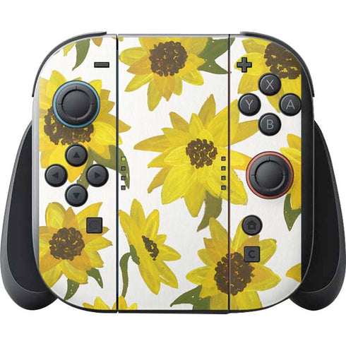 Sunflower Acrylic by Cat Coq Nintendo Switch 2 (2025) with Joy-Con Skin