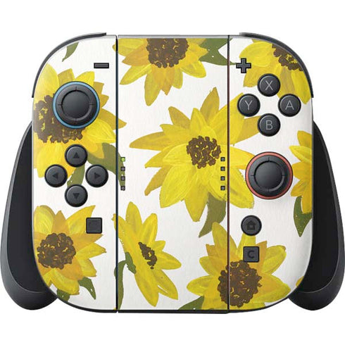 Sunflower Acrylic by Cat Coq Nintendo Switch 2 (2025) Joy-Con Controller Skin