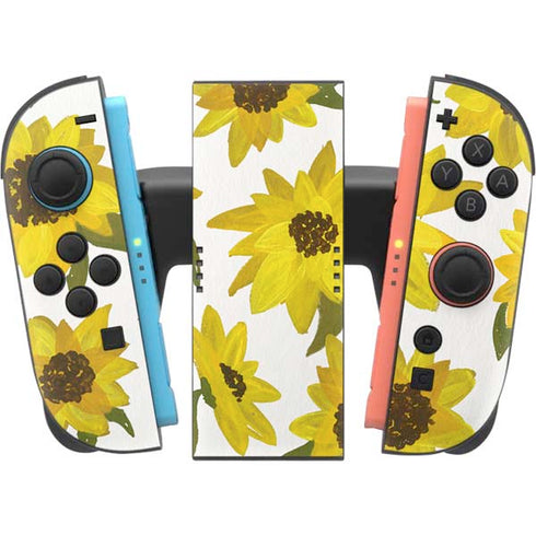 Sunflower Acrylic by Cat Coq Nintendo Switch 2 (2025) Joy-Con Controller Skin
