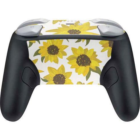 Sunflower Acrylic by Cat Coq Nintendo Switch 2 (2025) Pro Controller Skin