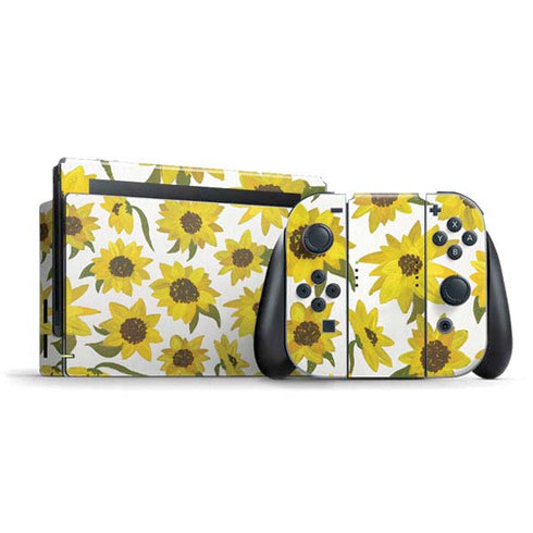 Sunflower Acrylic by Cat Coq Nintendo Skins