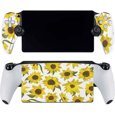 Sunflower Acrylic by Cat Coq PlayStation Portal Remote Player Skin