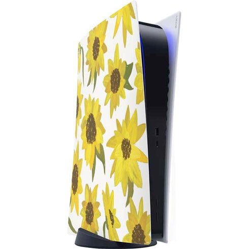 Sunflower Acrylic by Cat Coq PlayStation PS5 Skins