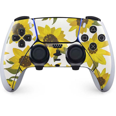 Cat Coq Sunflower Acrylic PS5 DualSense Edge Pro Controller Skin