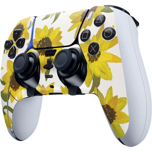 Cat Coq Sunflower Acrylic PS5 DualSense Edge Pro Controller Skin