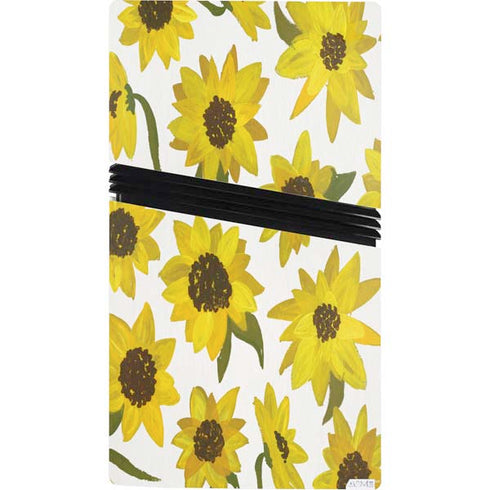 Sunflower Acrylic by Cat Coq PS5 Pro Console Skin