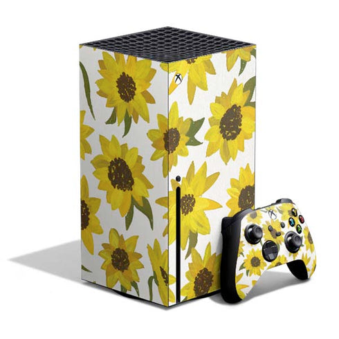 Sunflower Acrylic by Cat Coq Xbox Series X Skins