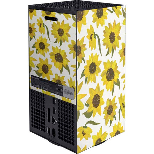 Sunflower Acrylic by Cat Coq XBox Series X Digital Edition Bundle Skin