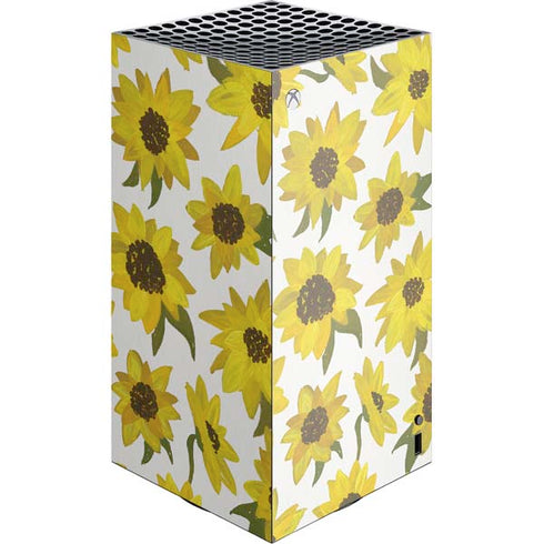 Sunflower Acrylic by Cat Coq XBox Series X Digital Edition Console Skin