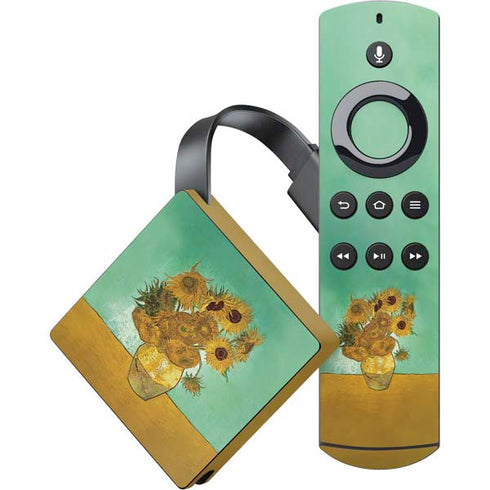 Sunflowers 1888 by Van Gogh Amazon Fire TV Skin