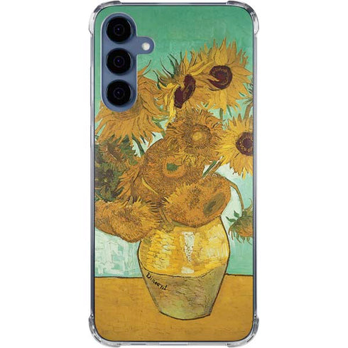 Sunflowers 1888 by Van Gogh Galaxy A35 5G Clear Case