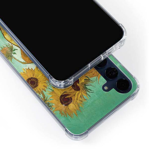 Sunflowers 1888 by Van Gogh Galaxy A35 5G Clear Case