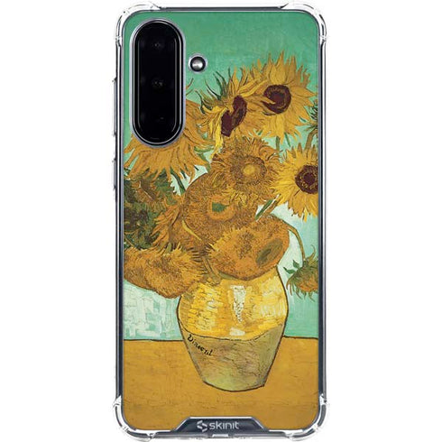 Sunflowers 1888 by Van Gogh Galaxy A36 5G Clear Case