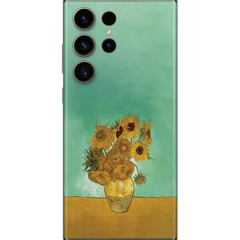 Sunflowers 1888 by Van Gogh Galaxy Skins