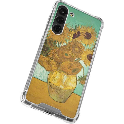 Sunflowers 1888 by Van Gogh Galaxy S24 FE Clear Case