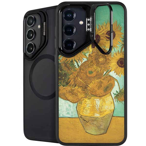 Sunflowers 1888 by Van Gogh Galaxy S25 Kickstand Case
