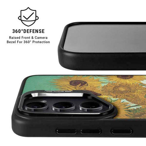Sunflowers 1888 by Van Gogh Galaxy S25 Kickstand Case