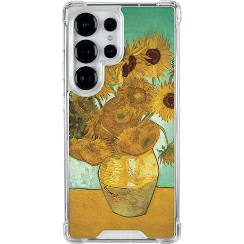 Sunflowers 1888 by Van Gogh Galaxy S25 Ultra Clear Case