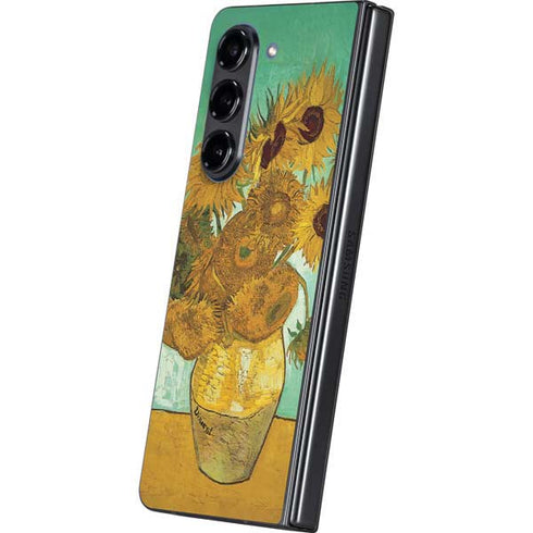 Sunflowers 1888 by Van Gogh Galaxy Z Fold5 5G Skin