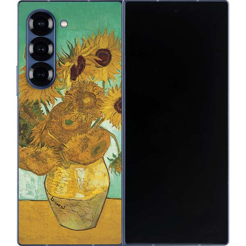 Sunflowers 1888 by Van Gogh Galaxy Z Fold6 Skin