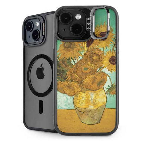 Sunflowers 1888 by Van Gogh iPhone 14 Plus Kickstand Case