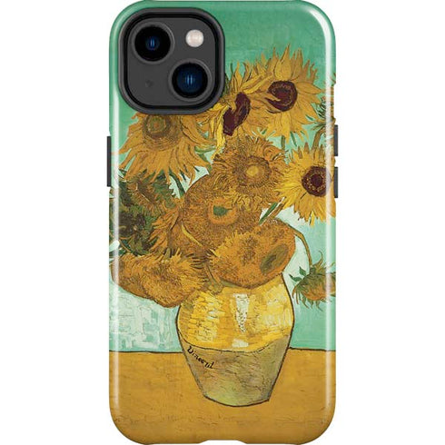 Sunflowers 1888 by Van Gogh iPhone 15 Impact Case