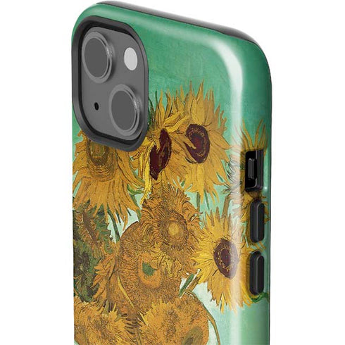 Sunflowers 1888 by Van Gogh iPhone 15 Impact Case