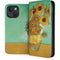 Sunflowers 1888 by Van Gogh iPhone 15 Plus Folio Case
