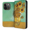 Sunflowers 1888 by Van Gogh iPhone 15 Pro Folio Case