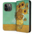 Sunflowers 1888 by Van Gogh iPhone 15 Pro Folio Case