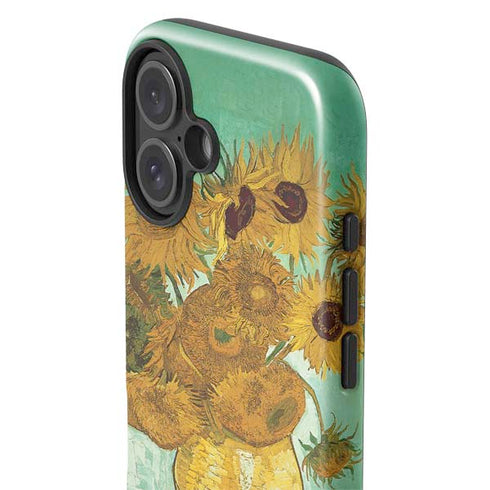 Sunflowers 1888 by Van Gogh iPhone 16 Impact Case