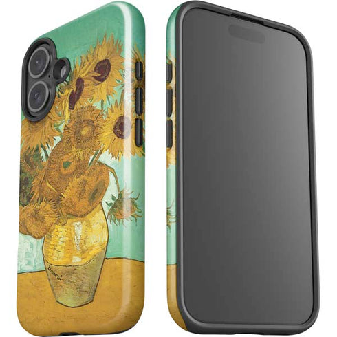 Sunflowers 1888 by Van Gogh iPhone 16 Plus Impact Case