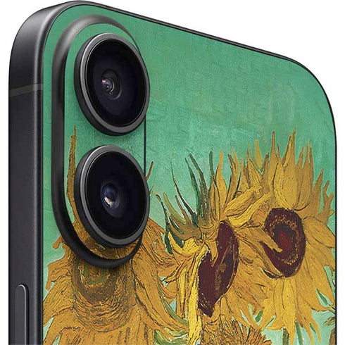Sunflowers 1888 by Van Gogh iPhone 16 Plus Skin