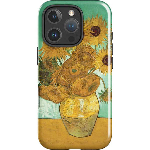Sunflowers 1888 by Van Gogh iPhone 16 Pro Magsafe Impact Case