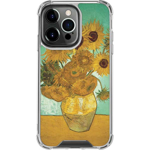 Sunflowers 1888 by Van Gogh iPhone 16 Pro Max Clear Case