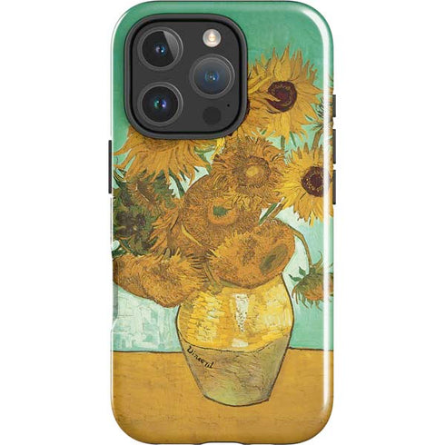 Sunflowers 1888 by Van Gogh iPhone 16 Pro Max Impact Case