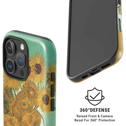 Sunflowers 1888 by Van Gogh iPhone 16 Pro Max Magsafe Impact Case