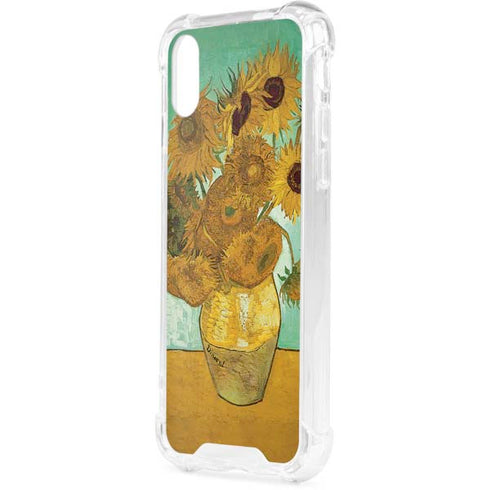 Sunflowers 1888 by Van Gogh iPhone XS Clear Case
