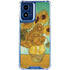 Sunflowers 1888 by Van Gogh Moto G 5G (2024) Clear Case