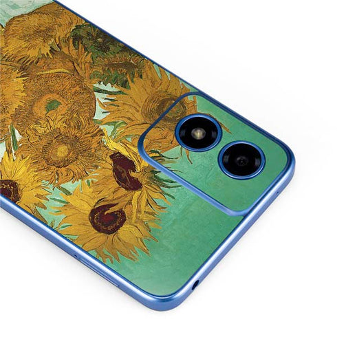 Sunflowers 1888 by Van Gogh Moto G Play 4G (2024) Skin
