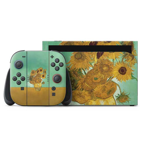 Sunflowers 1888 by Van Gogh Nintendo Skins