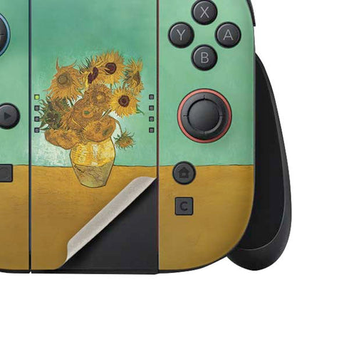 Sunflowers 1888 by Van Gogh Nintendo Switch 2 (2025) Joy-Con Controller Skin