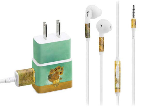Sunflowers 1888 by Van Gogh Phone Charger Skin