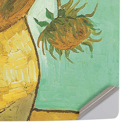Sunflowers 1888 by Van Gogh PS5 Pro Disk Console Skin